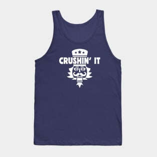 Crushin' It // Funny Christmas Nutcracker Tank Top